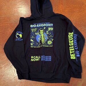 Beetlejuice Beetlejuice Black Hoodie Unisex Size XL